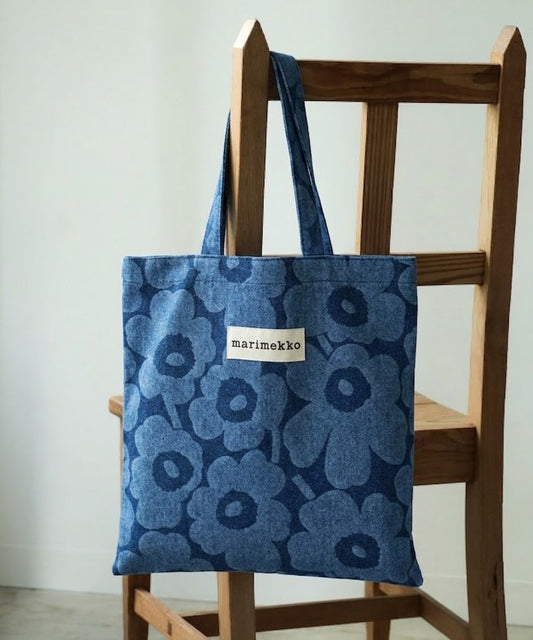 MARIMEKKO - KIOSKI VANKKA DENIM UNIKKO BAG 41X44CM