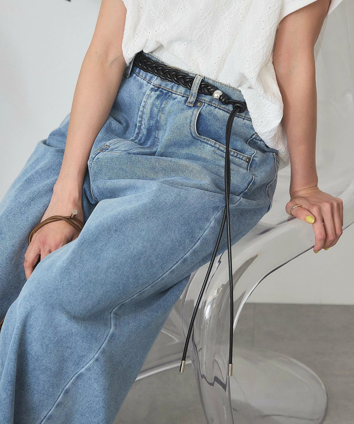 NA489 METAL ROPE BELT