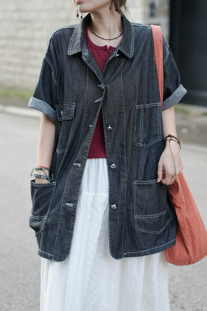 CB125 DENIM POCKET SHIRT