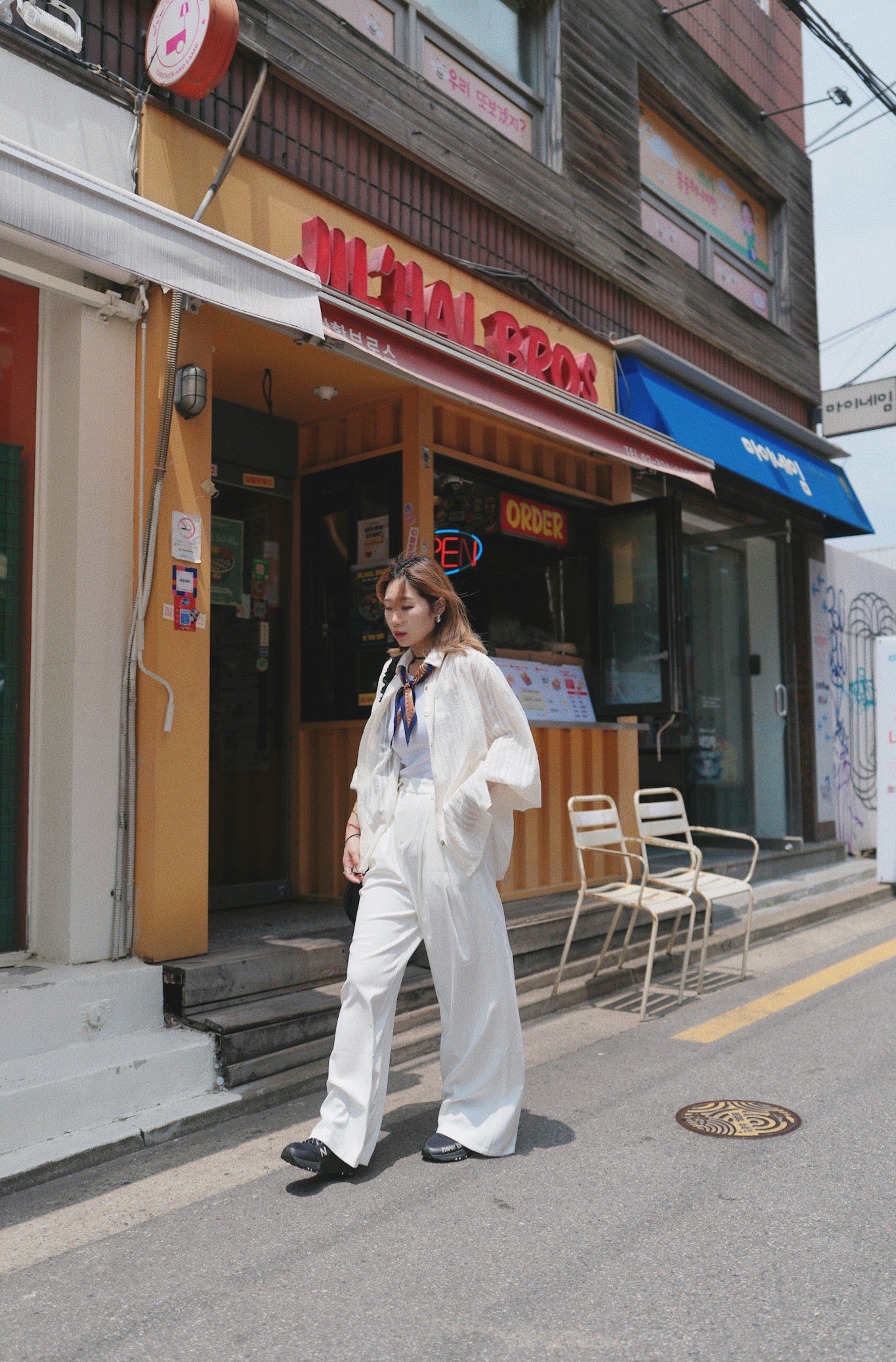 MZ766 PLEATED WIDE LEG PANTS