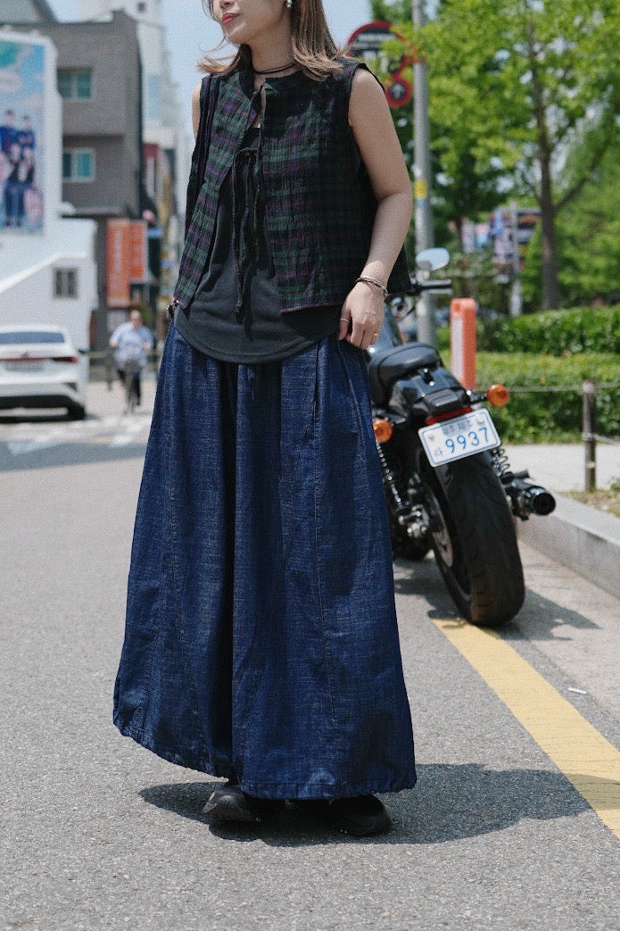 MZ710 DENIM CULOTTES