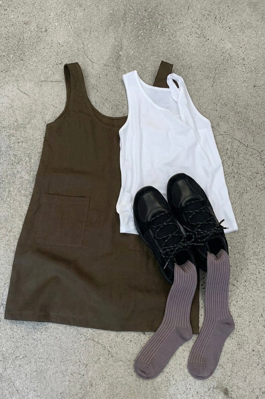 MB015 1+1 LINEN DRESS SET