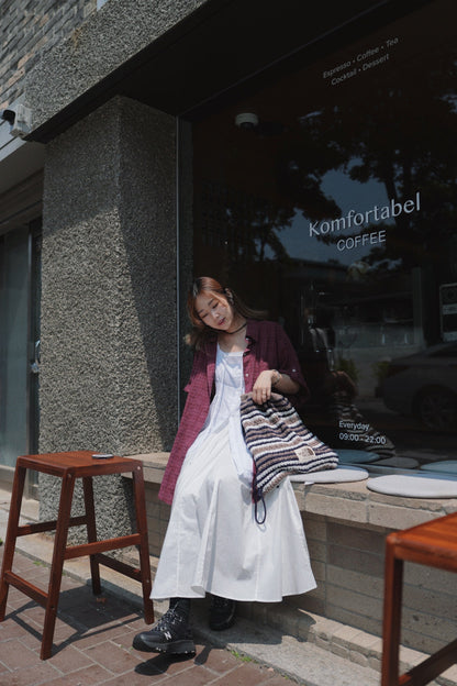 MZ755 LOOSE-FIT PLAID SHIRT