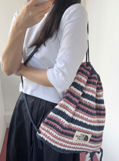 MZ753 THE NORTH FACE WHITE LABEL - CROCHET GYM SACK