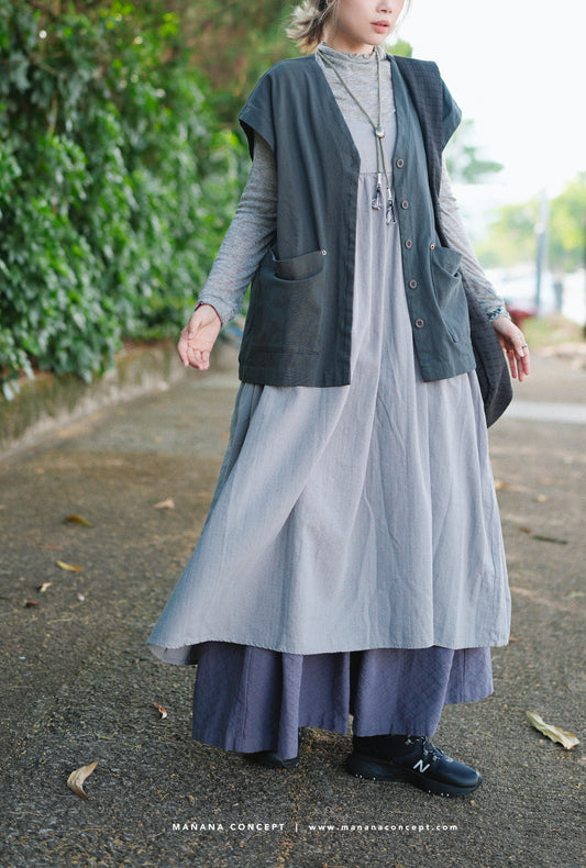 CA668 ADJUSTABLE STRAP DRESS