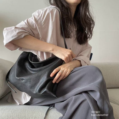 MZ764 ITALIAN LAMBSKIN HANDMADE SHOULDER BAG