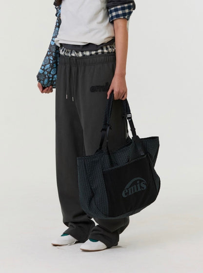 EMIS PACKABLE CHECK SHOPPER BAG