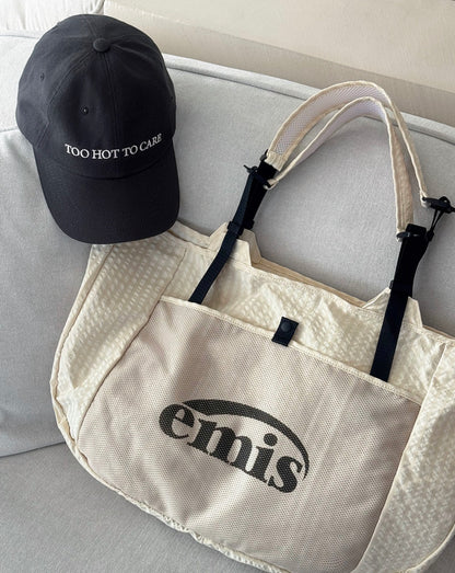 EMIS PACKABLE CHECK SHOPPER BAG