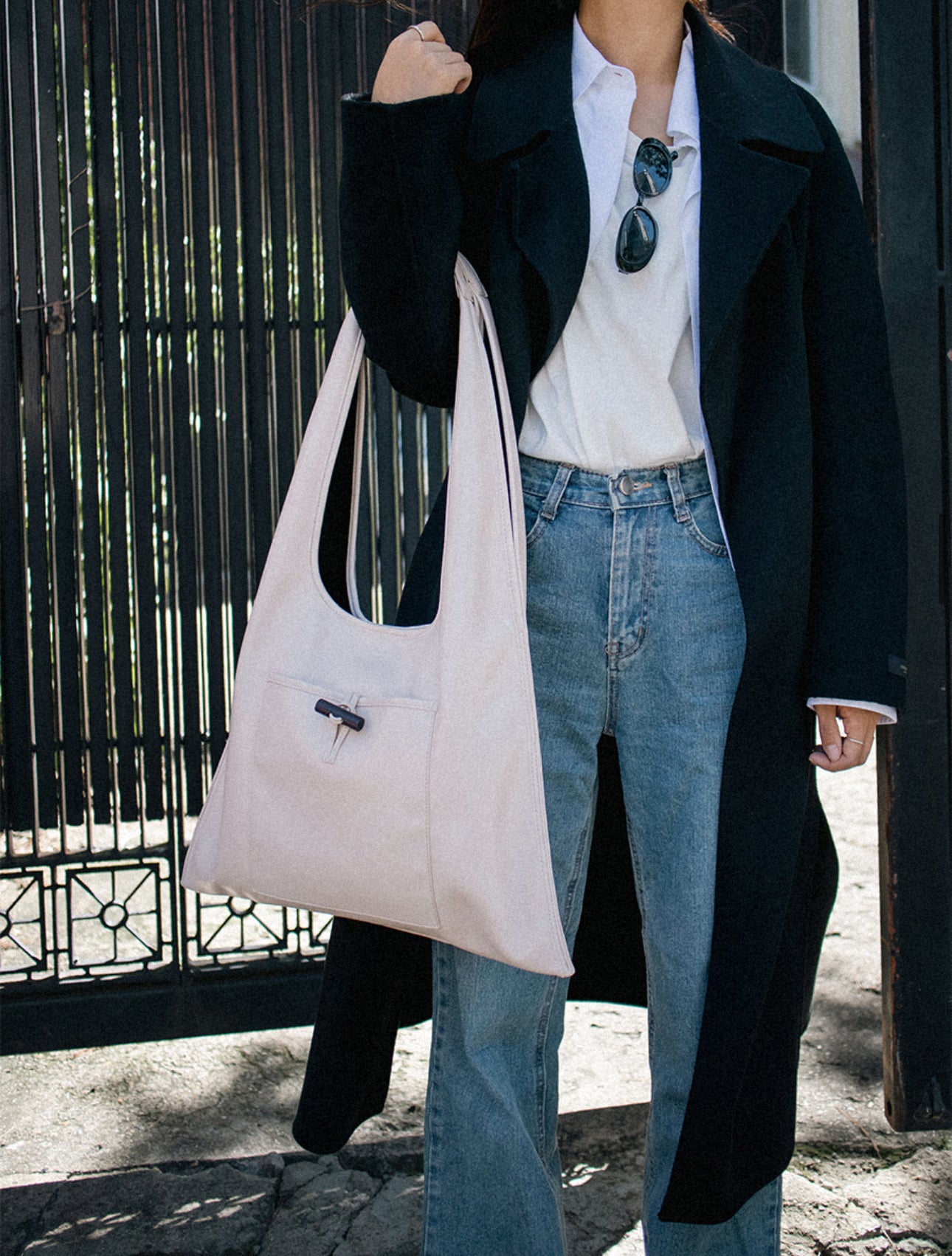 MZ637 MOIQUI LEATHER SHOPPER BAG
