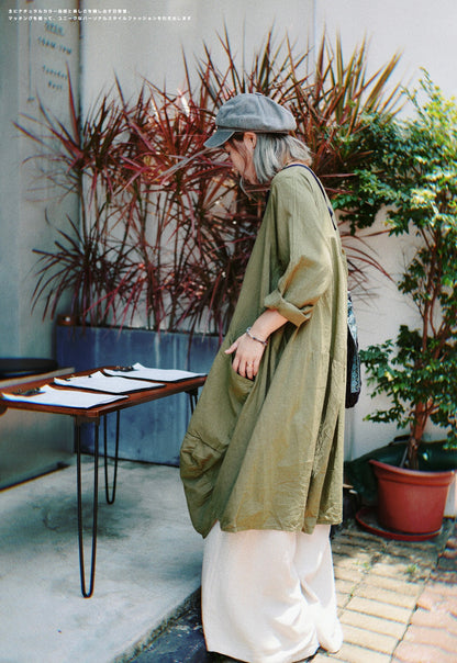 MZ358 Washed Denim Newsboy Cap