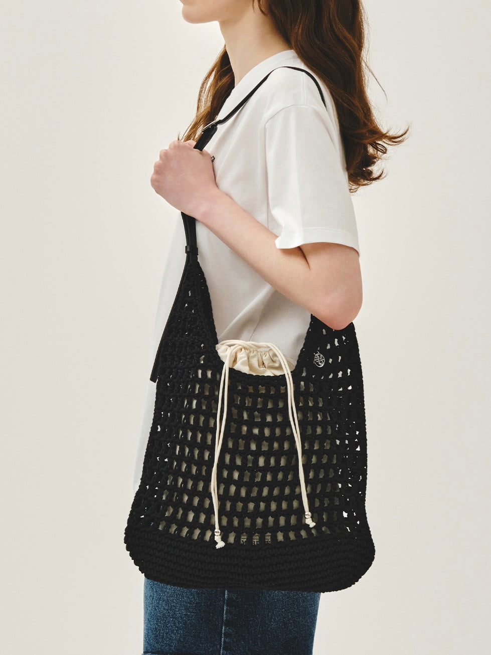 MARITHÉ FRANҪOIS GIRBAUD - MACRAME HOBO BAG 【📣7折中】
