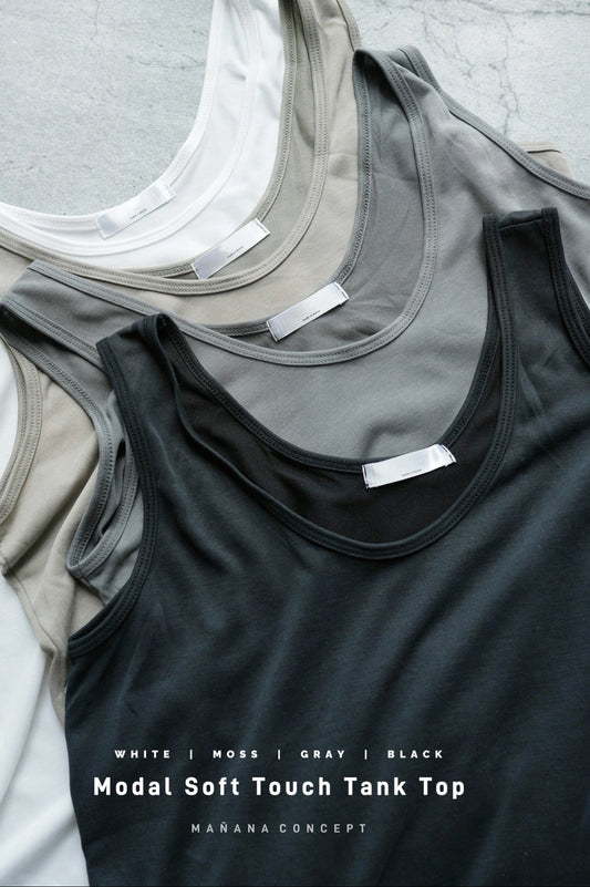 MZ769 MODAL SOFT TOUCH TANK TOP 【 2件減-$20, 4件減-$50 】