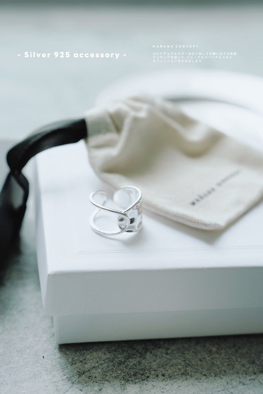 MZ777 SILVER 925 CROSS RING