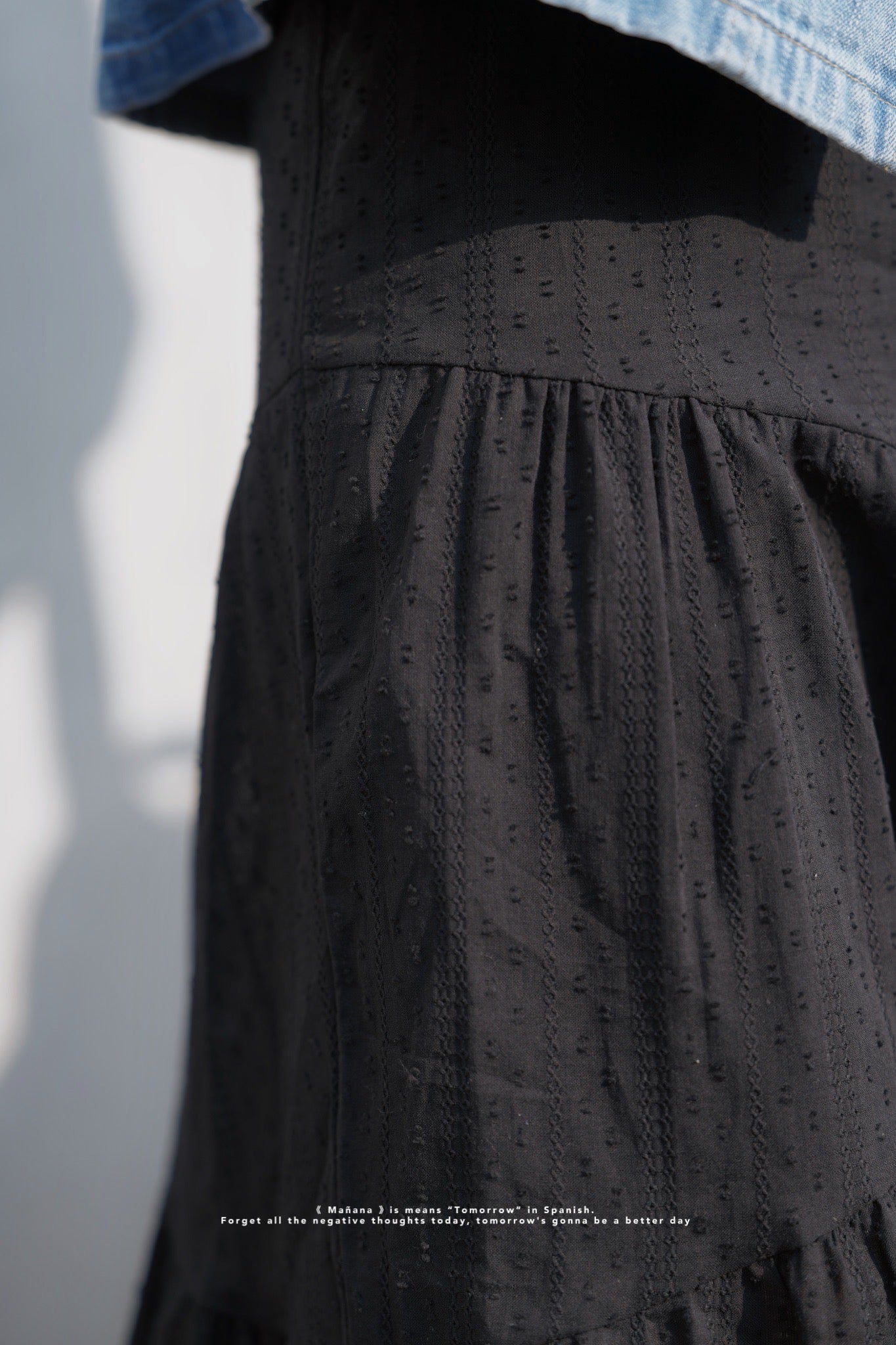 MZ645 DOBBY LACE SKIRT