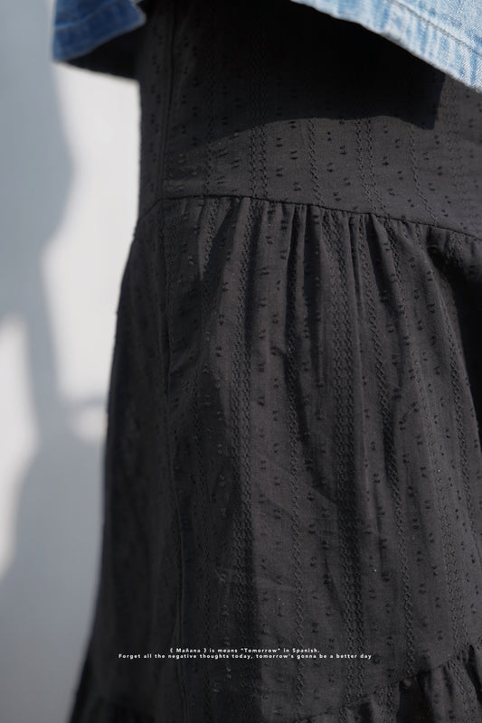MZ645 DOBBY LACE SKIRT