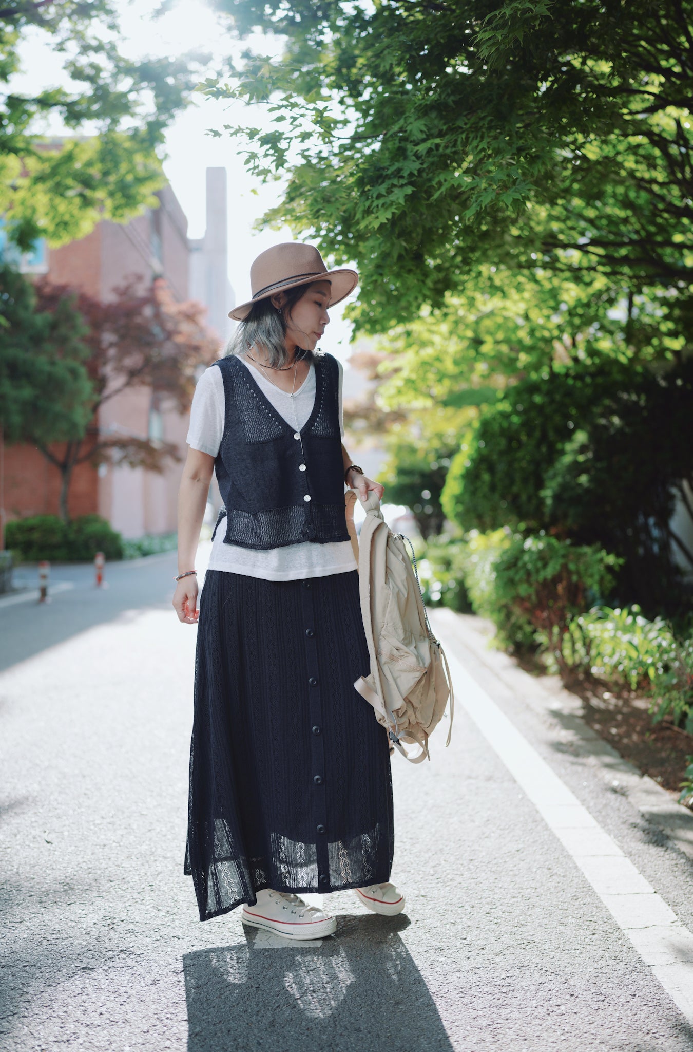 MZ350 CROPPED KNIT VEST