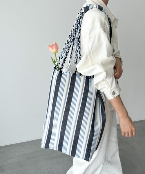 NA438 DULTON HAND-WOVEN HAMMOCK BAG