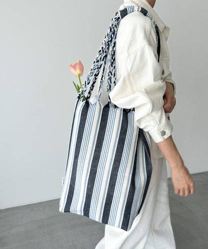 NA438 DULTON HAND-WOVEN HAMMOCK BAG