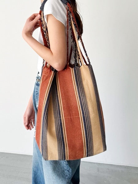 NA438 DULTON HAND-WOVEN HAMMOCK BAG