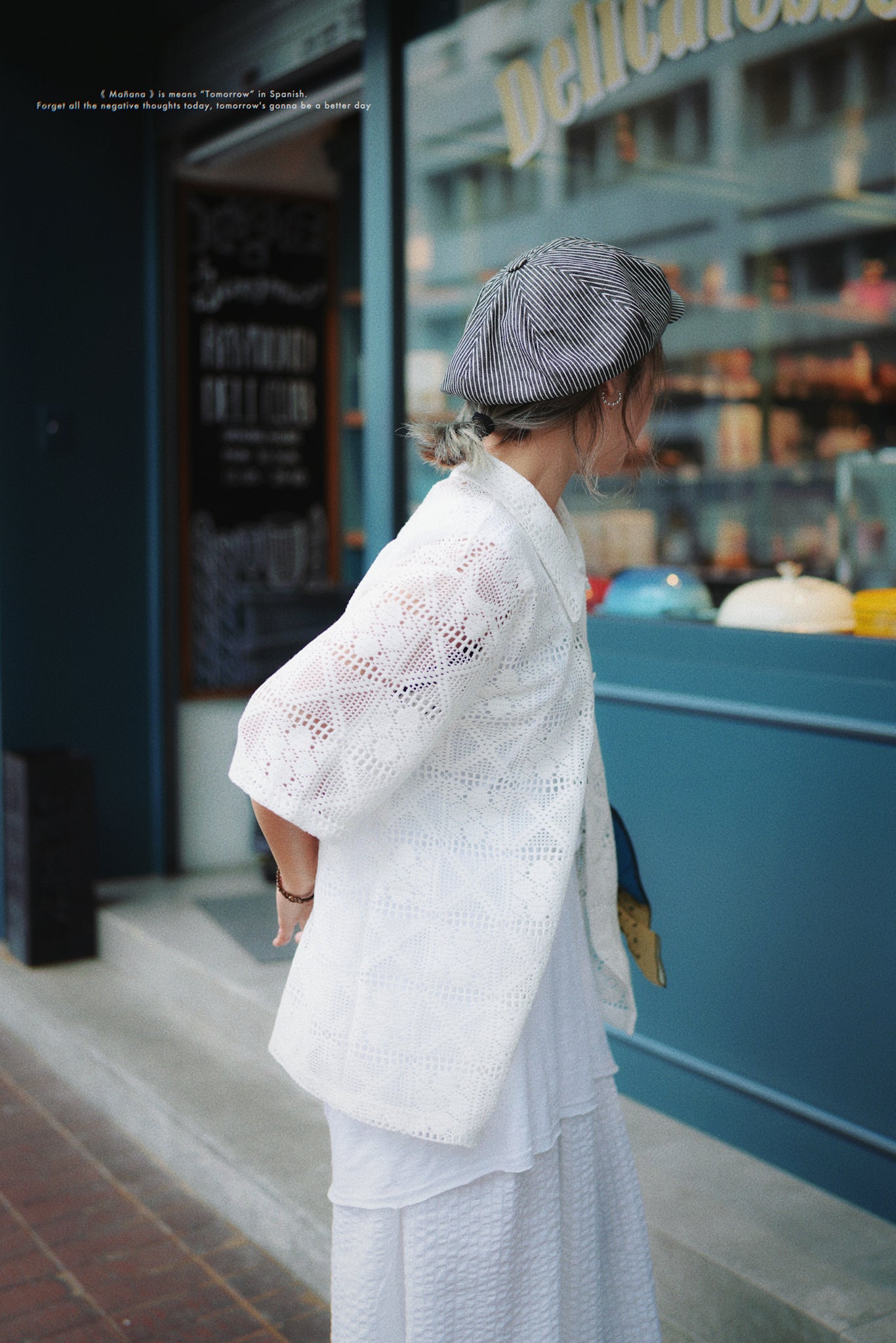 MZ510 CROCHET LACE SHIRT