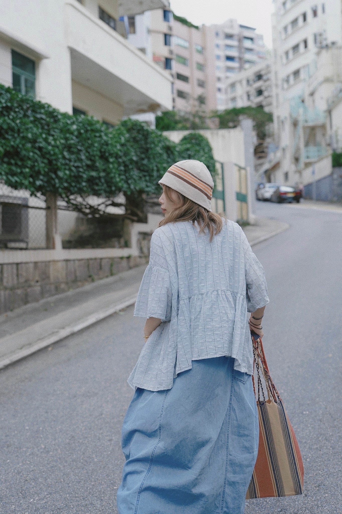 CA702 LADDER LACE SHIRT BLOUSE