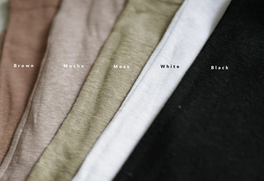 MZ342 Linen V-Neck Tee 【 買 2 件 減 $ 2 0 】
