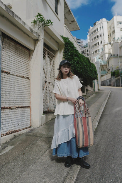 CA900 RUFFLE LAYERING DRESS