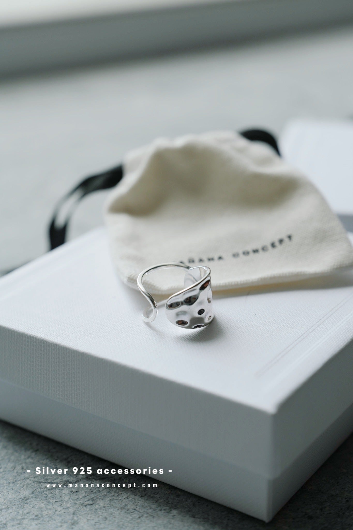 MZ777 SILVER 925 CROSS RING