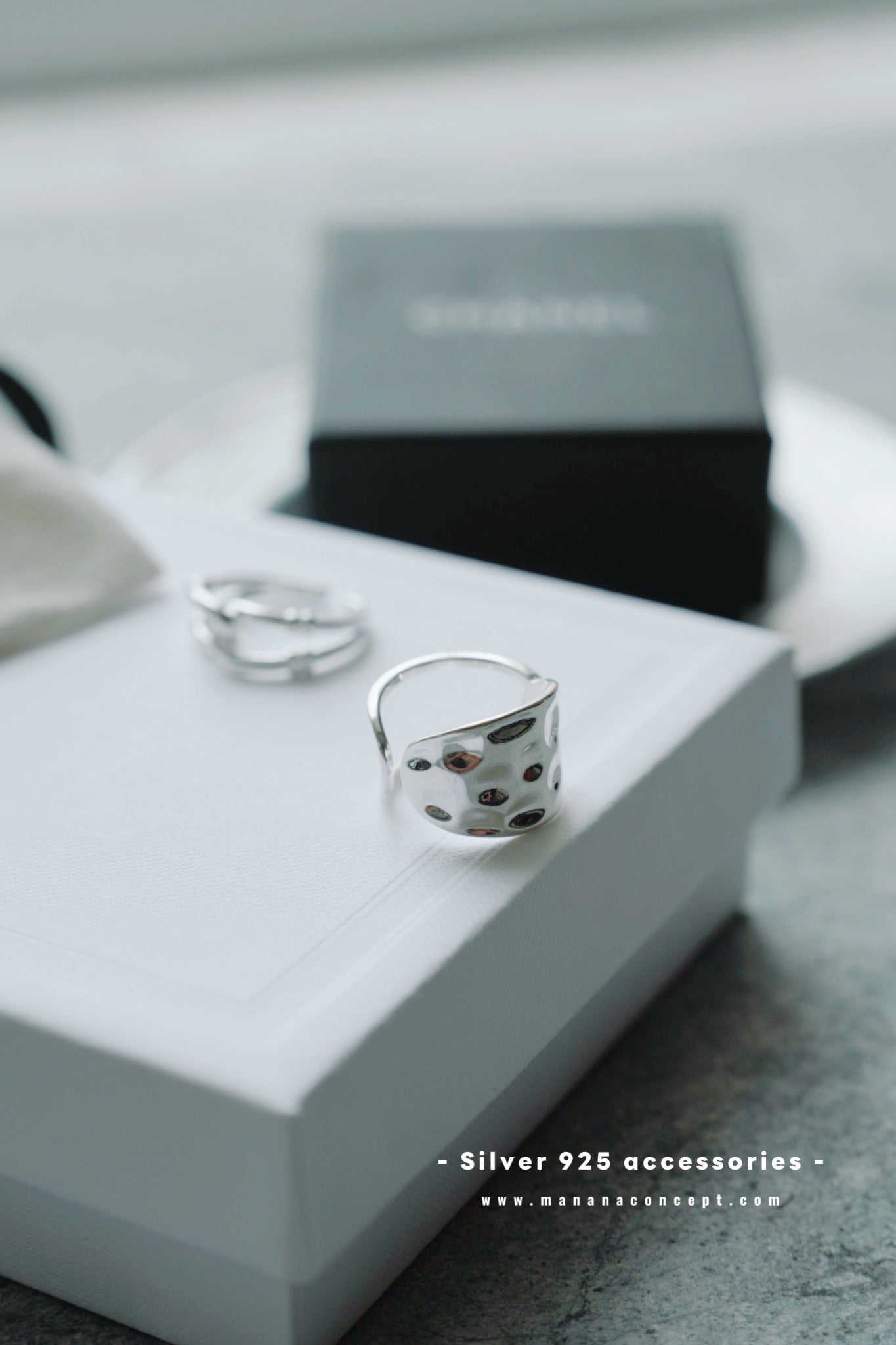 MZ777 SILVER 925 CROSS RING