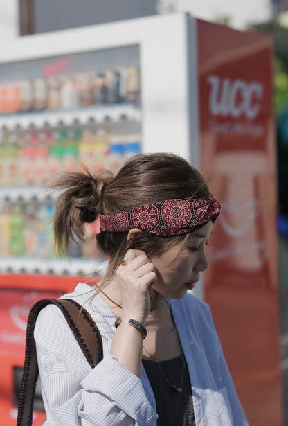 NA478 COTTON SLUB HAIRBAND