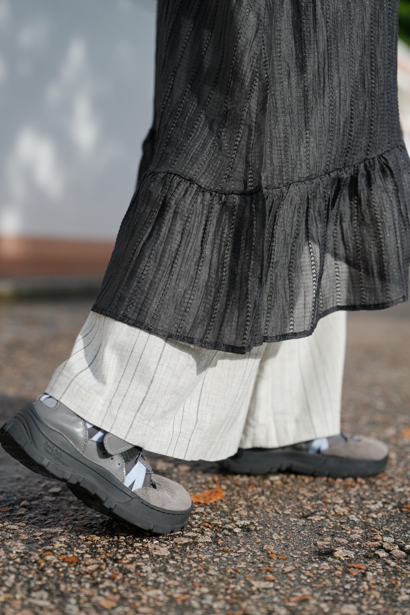 CA900 RUFFLE LAYERING DRESS