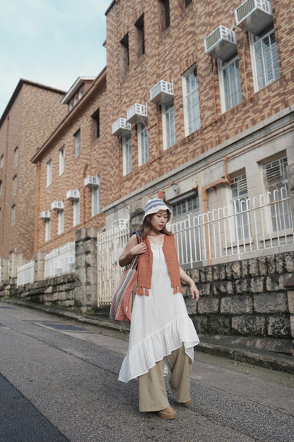 CA900 RUFFLE LAYERING DRESS