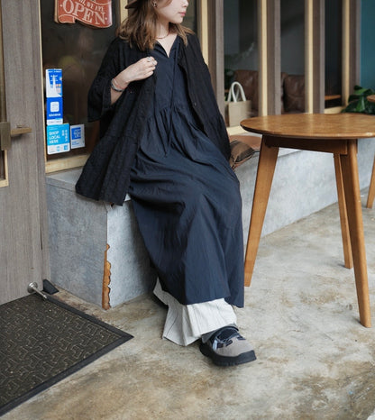 CA702 LADDER LACE SHIRT BLOUSE
