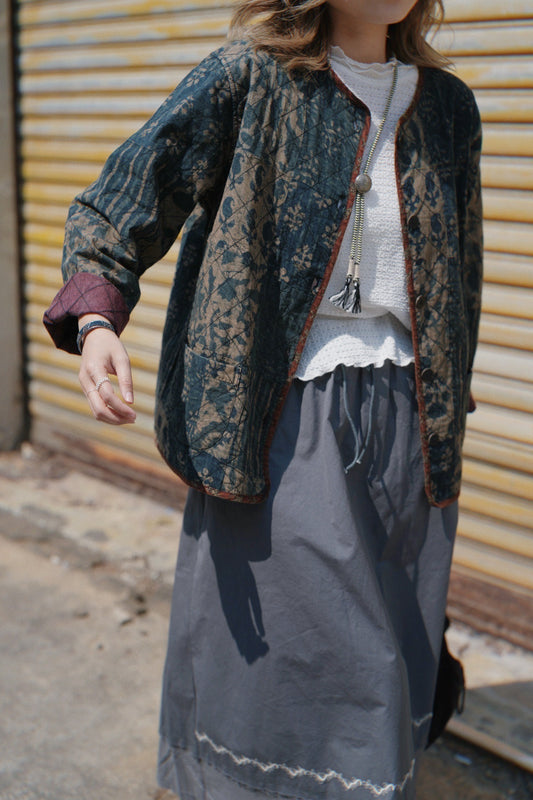 MZ638 LIGHT WEIGHT PATCHWORK JACKET