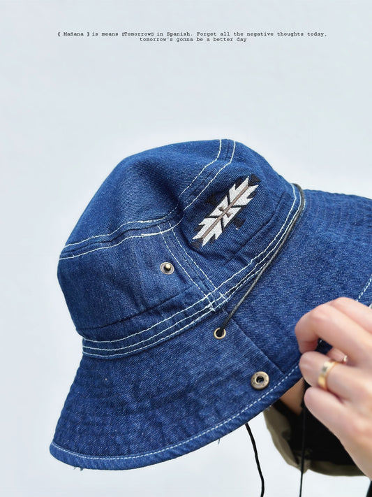 Chimayo Pattern Denim hat