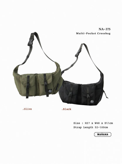 NA-375 Multi-Pocket Crossbag