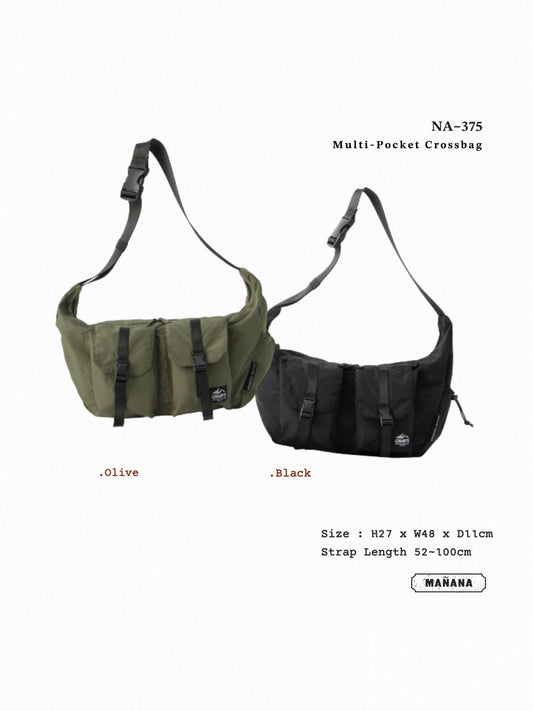 NA-375 Multi-Pocket Crossbag