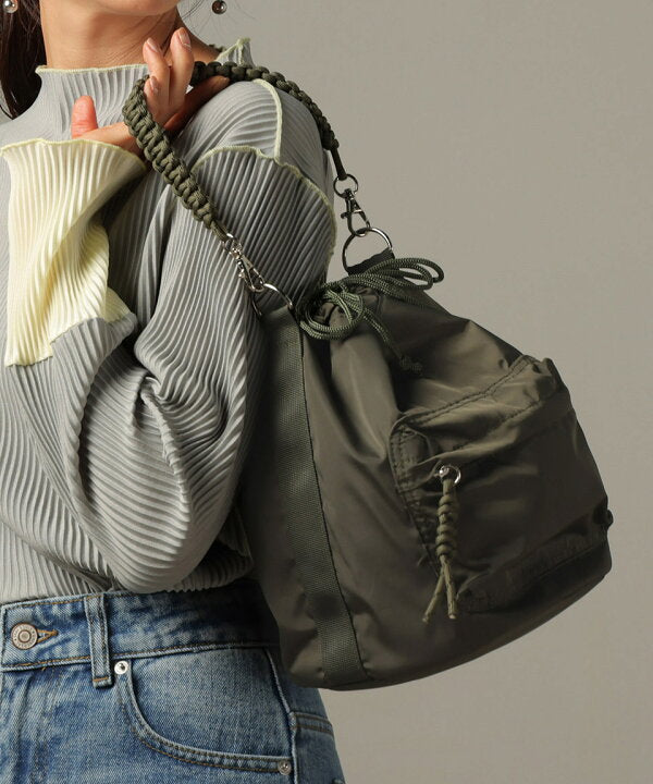 NA439 2WAY DRAWSTRING BUCKET BAG
