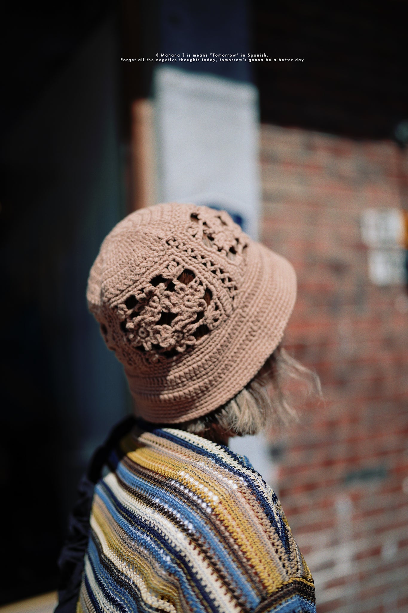 MZ513 CROCHET FLORAL HAT