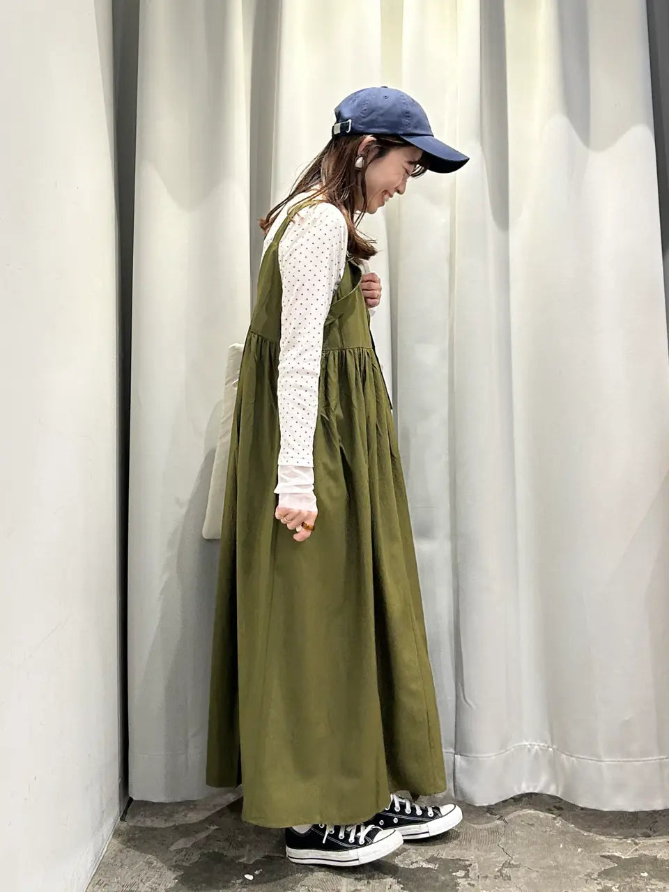 NA473 2WAY LIGHT-WEIGHT ONE PIECE DRESS