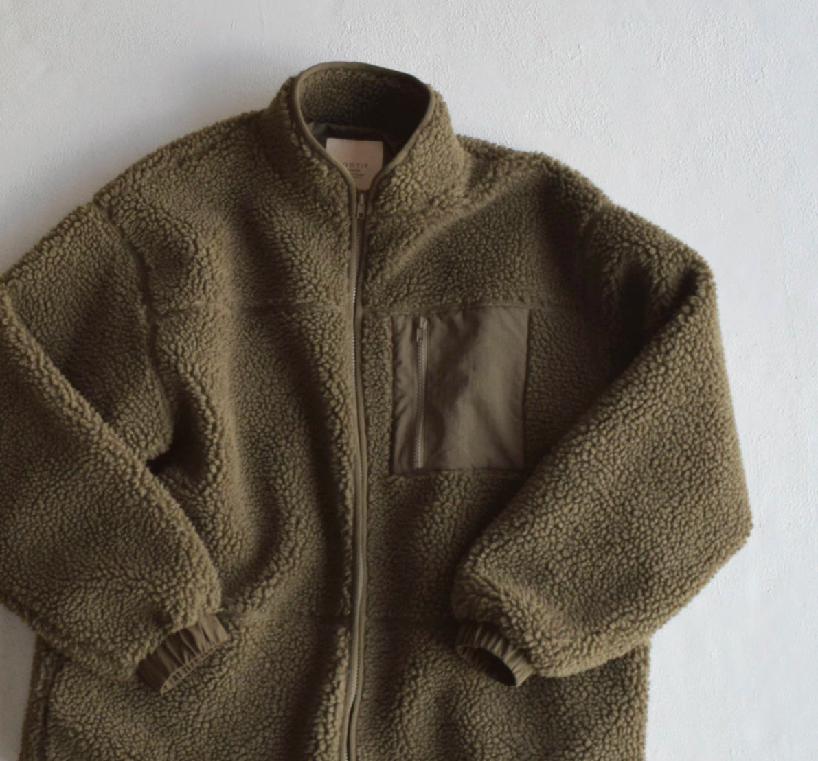 NA425 BOA FLEECE HIGH NECK JACKET