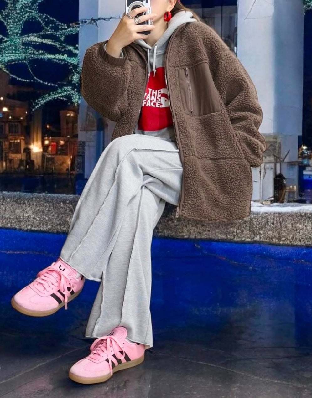 NA425 BOA FLEECE HIGH NECK JACKET