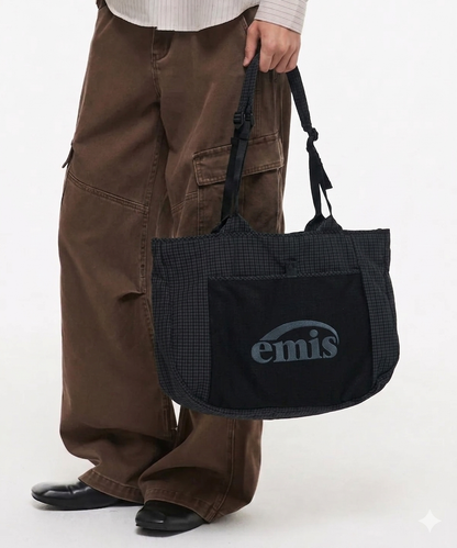 EMIS PACKABLE CHECK SHOPPER BAG