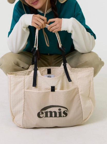 EMIS PACKABLE CHECK SHOPPER BAG