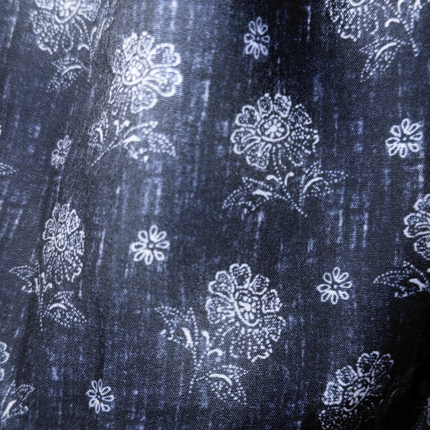 MZ854 PRINTED FLORAL SKIRT