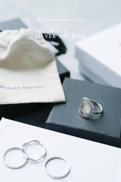 MZ721 SILVER 925 RING