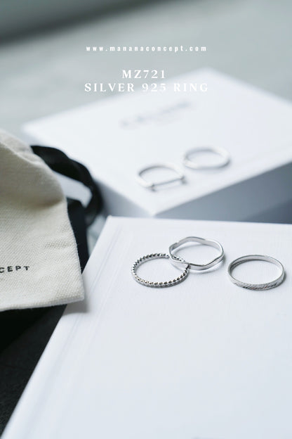 MZ721 SILVER 925 RING