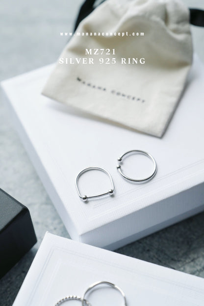 MZ721 SILVER 925 RING