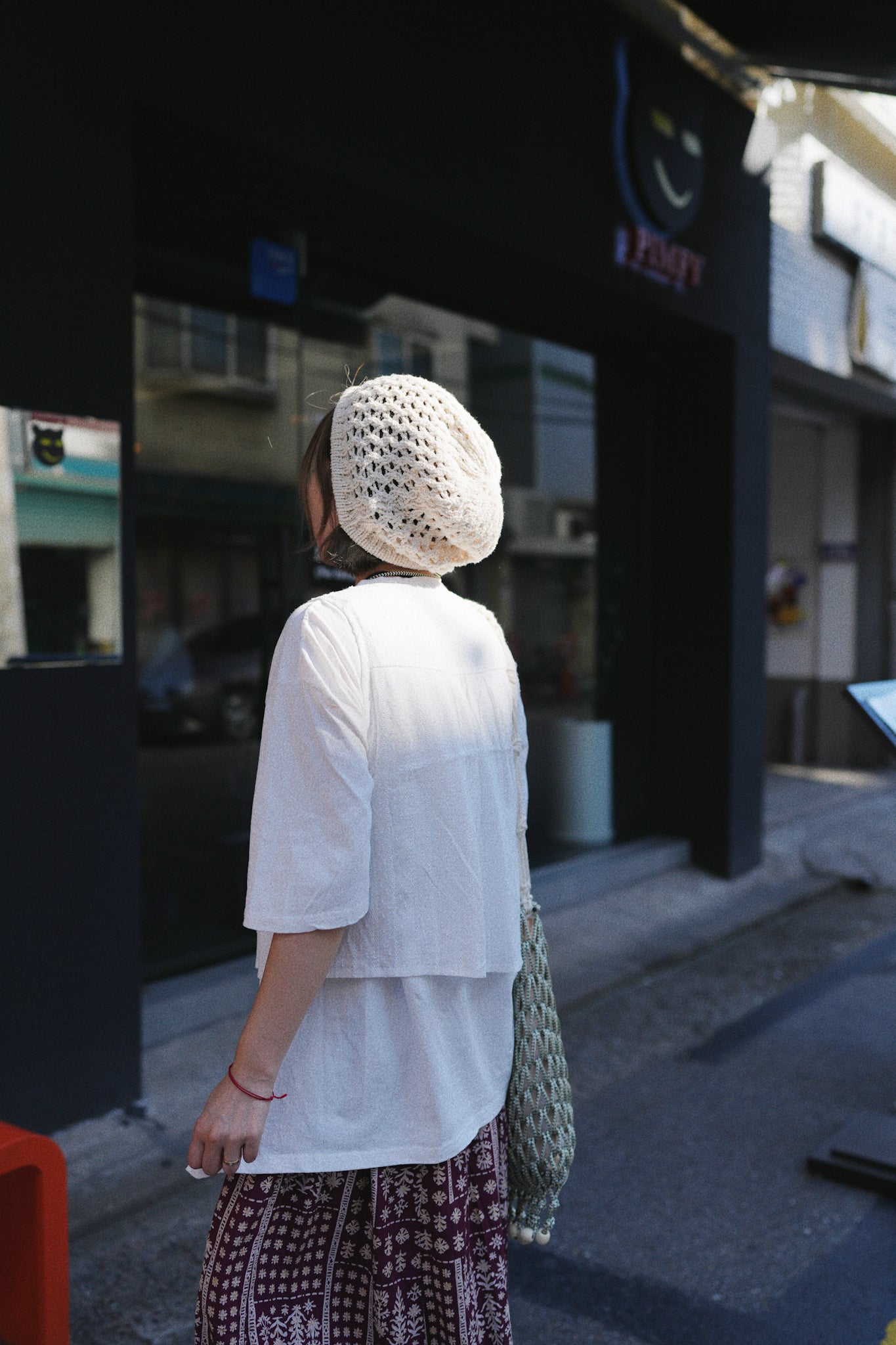 MZ514 Cotton V-Neck Top