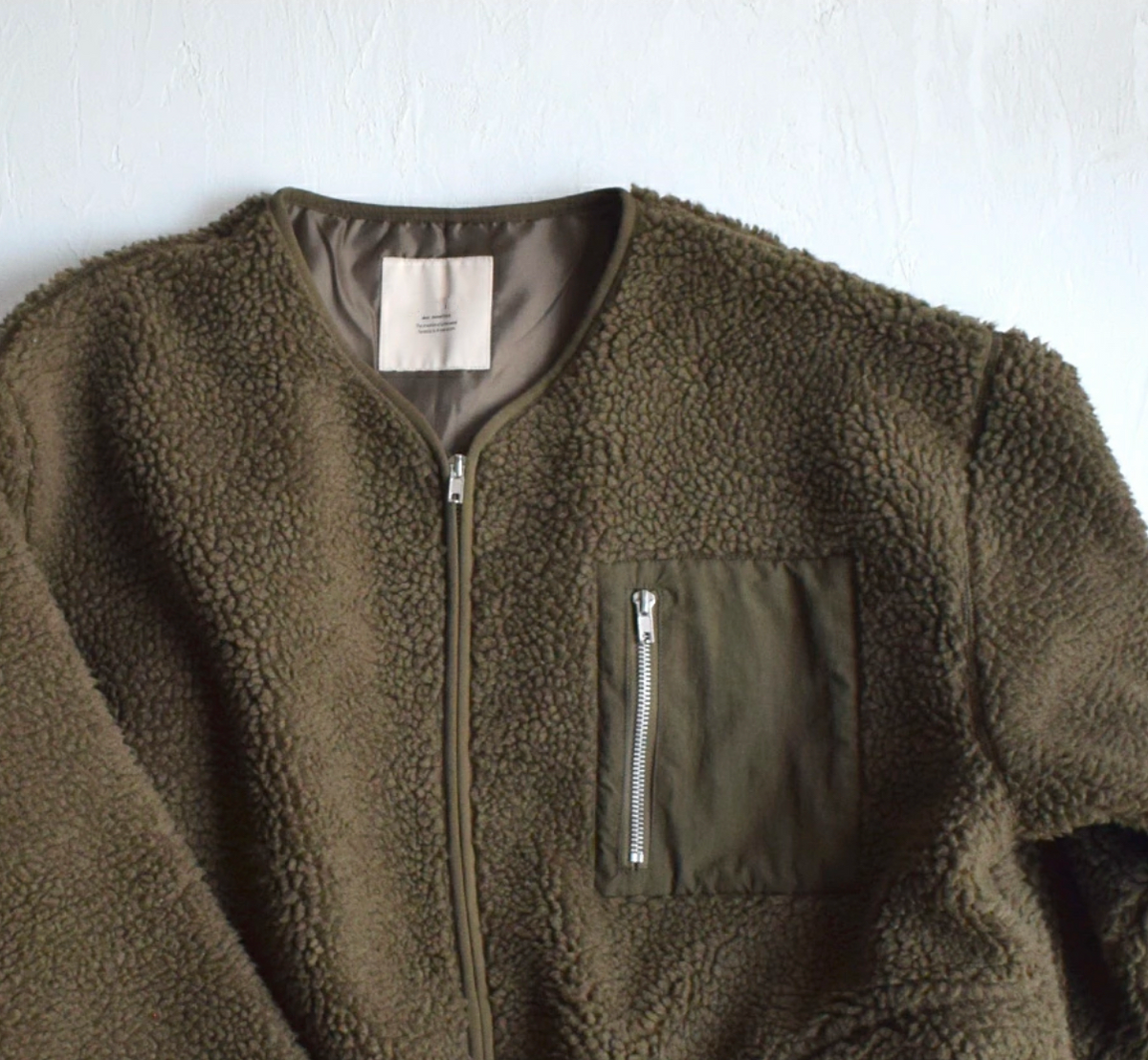 NA423 BOA FLEECE LONG COAT